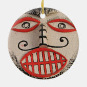 Thai Ghost Face, Phi Ta Khon Mask Festival, Loei Keramikornament (Hinten)