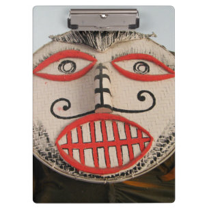 Thai Ghost Face, Phi Ta Khon Mask Festival, Loei Klemmbrett