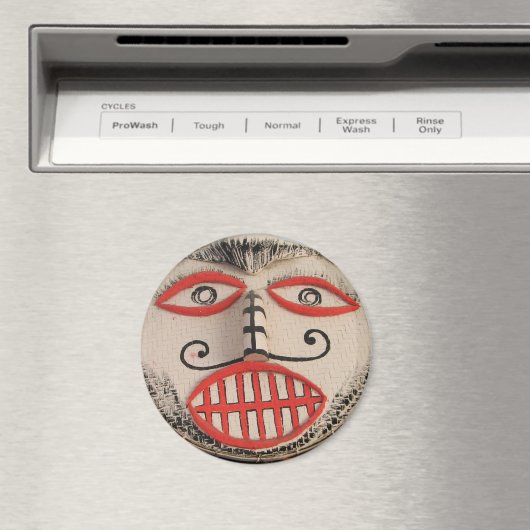 Thai Ghost Face, Phi Ta Khon Mask Festival, Loei Magnet (In Situ (Geschirrspüler))