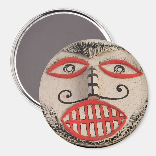 Thai Ghost Face, Phi Ta Khon Mask Festival, Loei Magnet (Vorderseite/Rückseite)