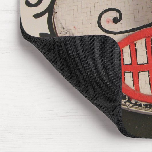 Thai Ghost Face, Phi Ta Khon Mask Festival, Loei Mousepad (Ecke)