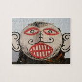 Thai Ghost Face, Phi Ta Khon Mask Festival, Loei Puzzle (Horizontal)