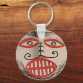 Thai Ghost Face, Phi Ta Khon Mask Festival, Loei Schlüsselanhänger (Vorderseite)