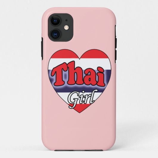 Thai Girl Case-Mate iPhone Hülle (Rückseite)