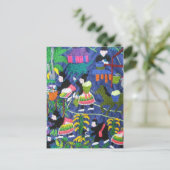 Thai Hilltribe Lifestyle Postkarte (Stehend Vorderseite)