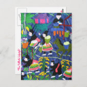 Thai Hilltribe Lifestyle Postkarte (Vorne/Hinten)