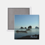 Thai Inseln in der Nähe von Phuket Magnet (Vorderseite/Rückseite)