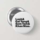 Thai Isaan Street Food Button (Vorne & Hinten)