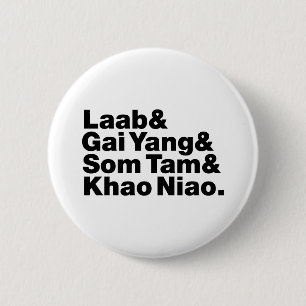 Thai Isaan Street Food Button