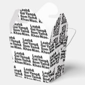 Thai Isaan Street Food Geschenkschachtel (Geöffnet)