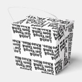 Thai Isaan Street Food Geschenkschachtel (Rückseite)