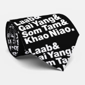 Thai Isaan Street Food Krawatte (Gerollt)