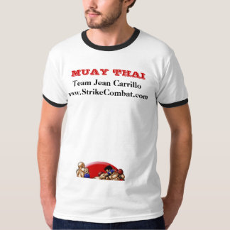 thai_kick_logo, Team Jean Carrillowww.StrikeCom… T-Shirt
