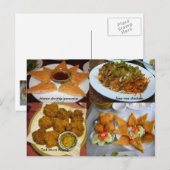 Thai-Küche Postkarte (Vorne/Hinten)
