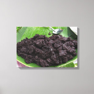 Thai Lao Black Rice [Khao Niao Dam] Leinwanddruck