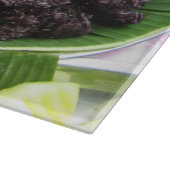 Thai Lao Black Rice [Khao Niao Dam] Schneidebrett (Ecke)