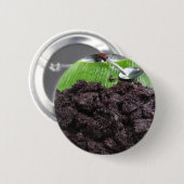 Thai Lao Black Sticky Rice [Khao Niao Dam] Button (Vorne & Hinten)