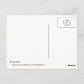 Thai Laughing Buddha in Garden Postkarte (Rückseite)