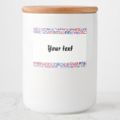 Thai Lebensmitteletikett (Vorderseite)