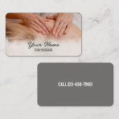 Thai Massage Visitenkarte (Vorne/Hinten)