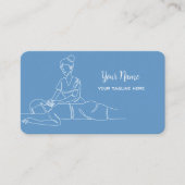 Thai Massage Visitenkarte (Vorderseite)
