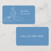 Thai Massage Visitenkarte (Vorne/Hinten)