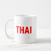 Thai mir Thailand Khmer Conflict Red Men W Kaffeetasse (Links)