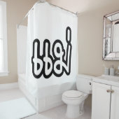 Thai Mother - แ ม่ / Mae - Thai Language Script Duschvorhang (Beispiel)