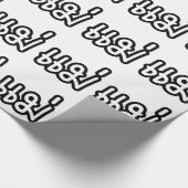 Thai Mother - แ ม่ / Mae - Thai Language Script Geschenkpapier (Ecke)