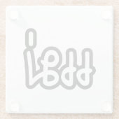 Thai Mother - แ ม่ / Mae - Thai Language Script Glasuntersetzer (Rückseite)