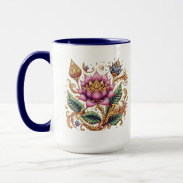 Thai Motif Blume Large Combo Tasse