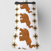 Thai-Muster Golf Headcover (Rotieren 90)