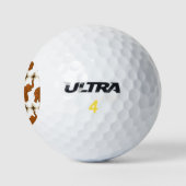 Thai-Muster Golfball (Logo)