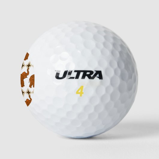 Thai-Muster Golfball (Logo)