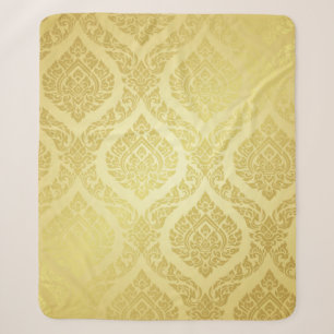 Thai Muster höchstes Gold Hintergrundthai, muster, Sherpadecke