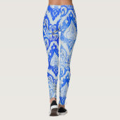 Thai-Muster: Keramik gekachelt Kirche. Leggings (Rückseite)