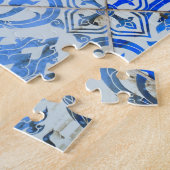 Thai-Muster: Keramik gekachelt Kirche. Puzzle (Seite)