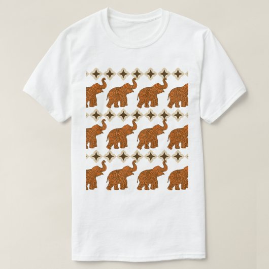Thai-Muster T-Shirt (Design vorne)