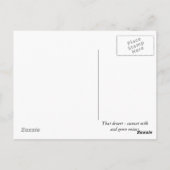 Thai-Nachtisch Postkarte (Rückseite)