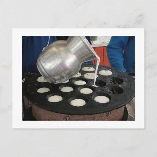 Thai-Nachtisch Postkarte (Vorderseite)