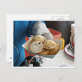 Thai-Nachtisch Postkarte (Vorne/Hinten)