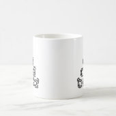 Thai Numbers Pyramid ♦ Thai-Sprachskript ♦ Kaffeetasse (Mittel)