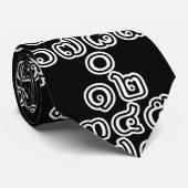 Thai Numbers Pyramid ♦ Thai-Sprachskript ♦ Krawatte (Gerollt)