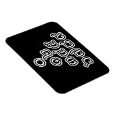 Thai Numbers Pyramid ♦ Thai-Sprachskript ♦ Magnet (Rechte Seite)