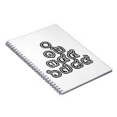 Thai Numbers Pyramid ♦ Thai-Sprachskript ♦ Notizblock (Rechte Seite)