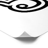 Thai Numbers Pyramid ♦ Thai-Sprachskript ♦ Poster (Ecke)