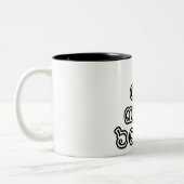 Thai Numbers Pyramid ♦ Thai-Sprachskript ♦ Zweifarbige Tasse (Links)