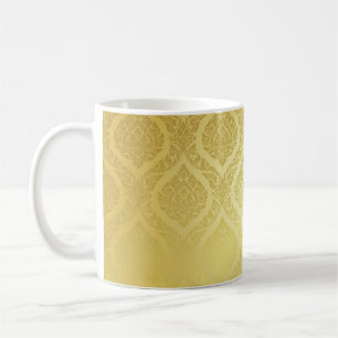 Thai Pattern Oberster Goldgrundthai, Muster, Kaffeetasse