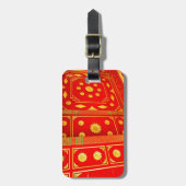 Thai-Pavillon-Decke Gepäckanhänger (Vorderseite vertikal)