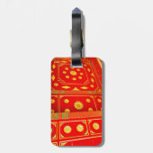 Thai-Pavillon-Decke Gepäckanhänger (Rückseite vertikal)